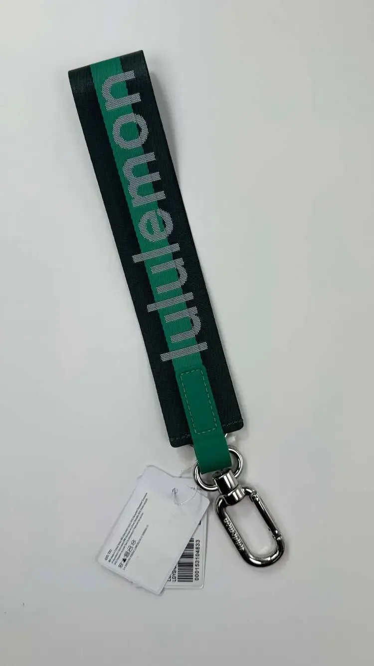 lululemon Never Lost Keychain - Wordmark